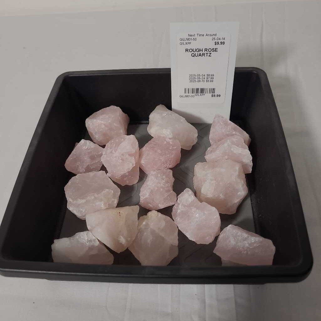 ROUGH ROSE QUARTZ