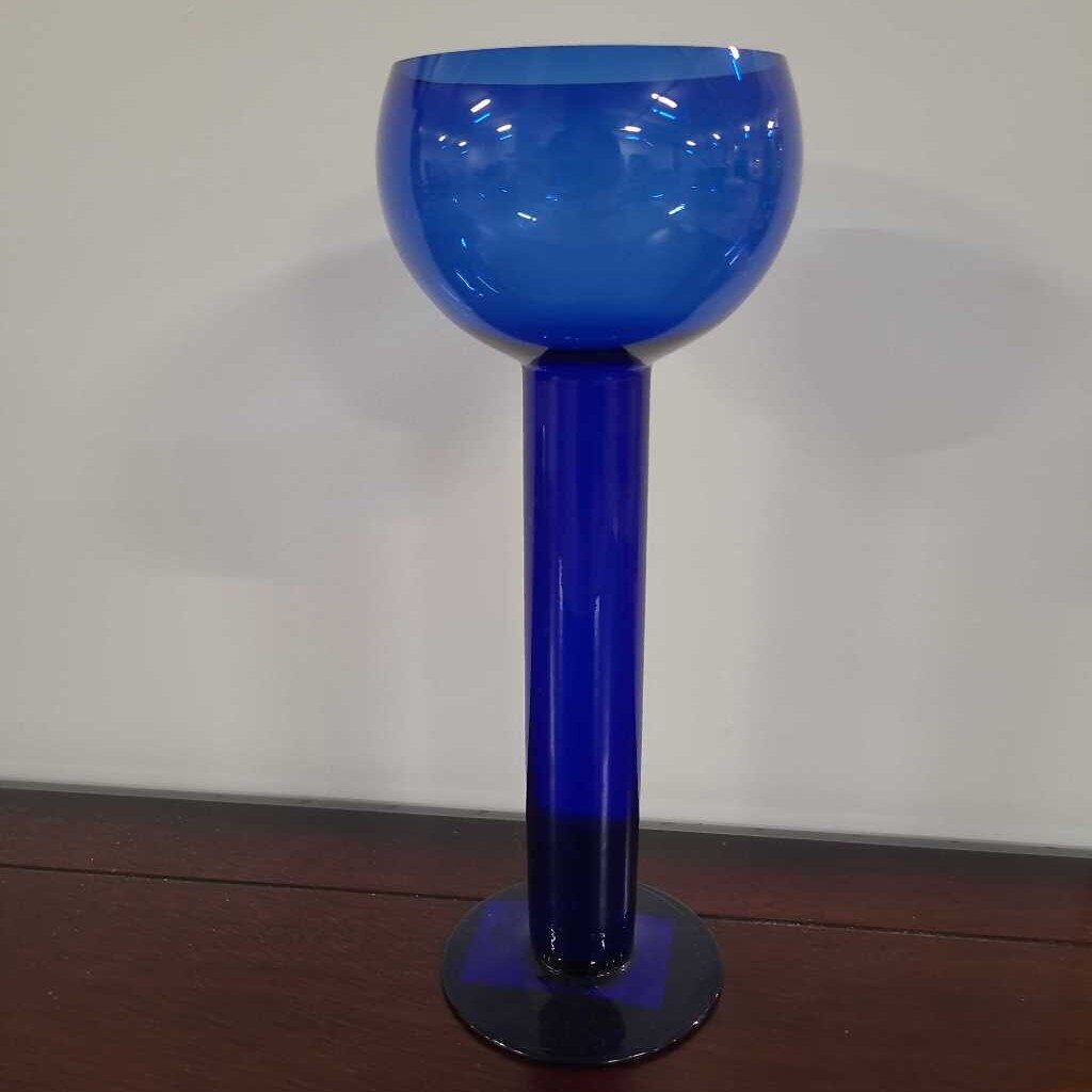 COBALT BLUE FLOATING CANDLE / VASE
