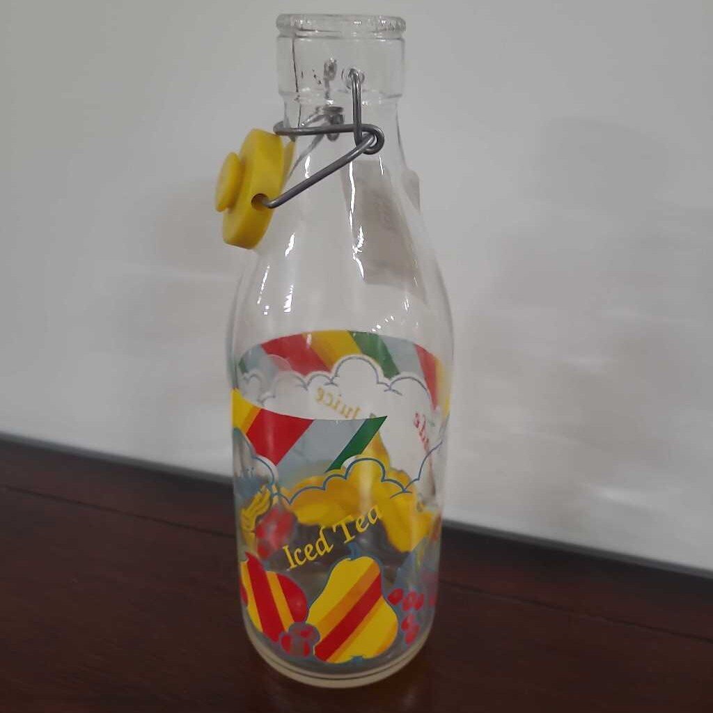 VTG CERVE GLASS JUICE DECANTER MADE IN ITALY