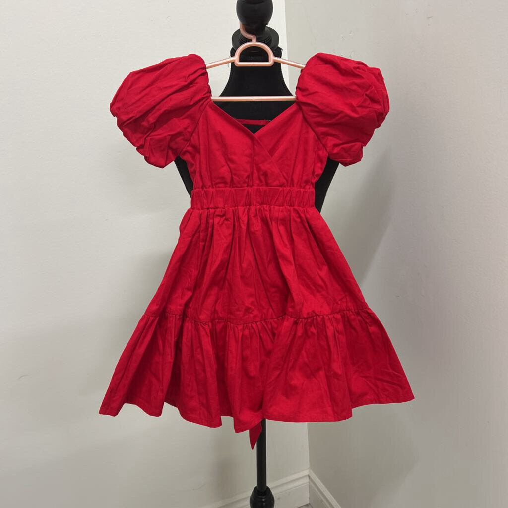 SCARLET DRESS - CHERRY RED - S4