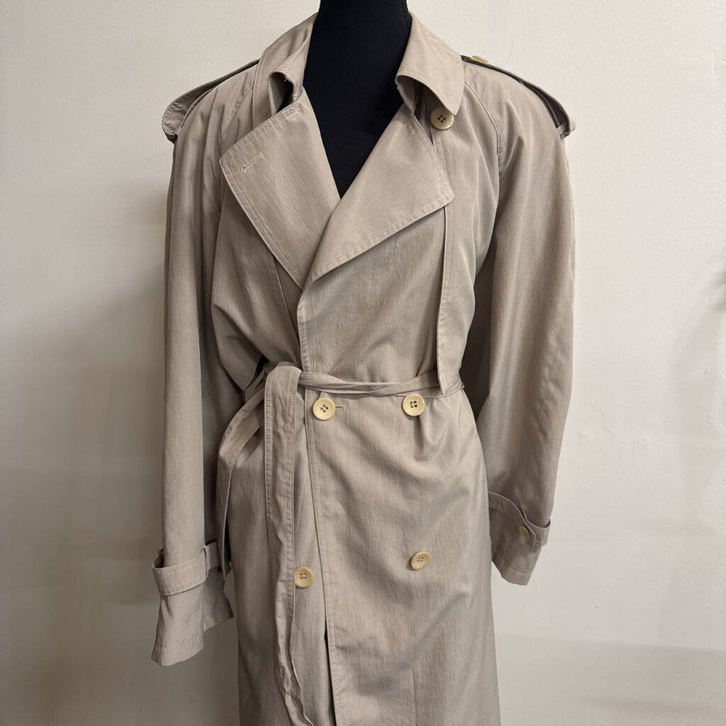LONDON FOG LONG TRENCH COAT