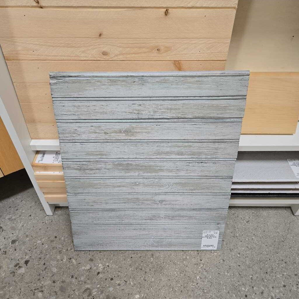 16" X 17.5 WEATHERED BARNBOARD SIGN - BLANK
