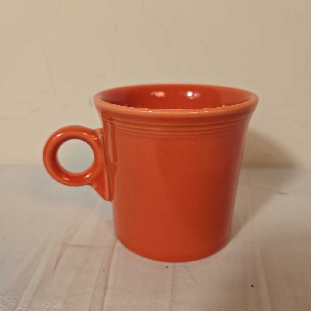 FIESTA RING HANDLE ORANGE MUG