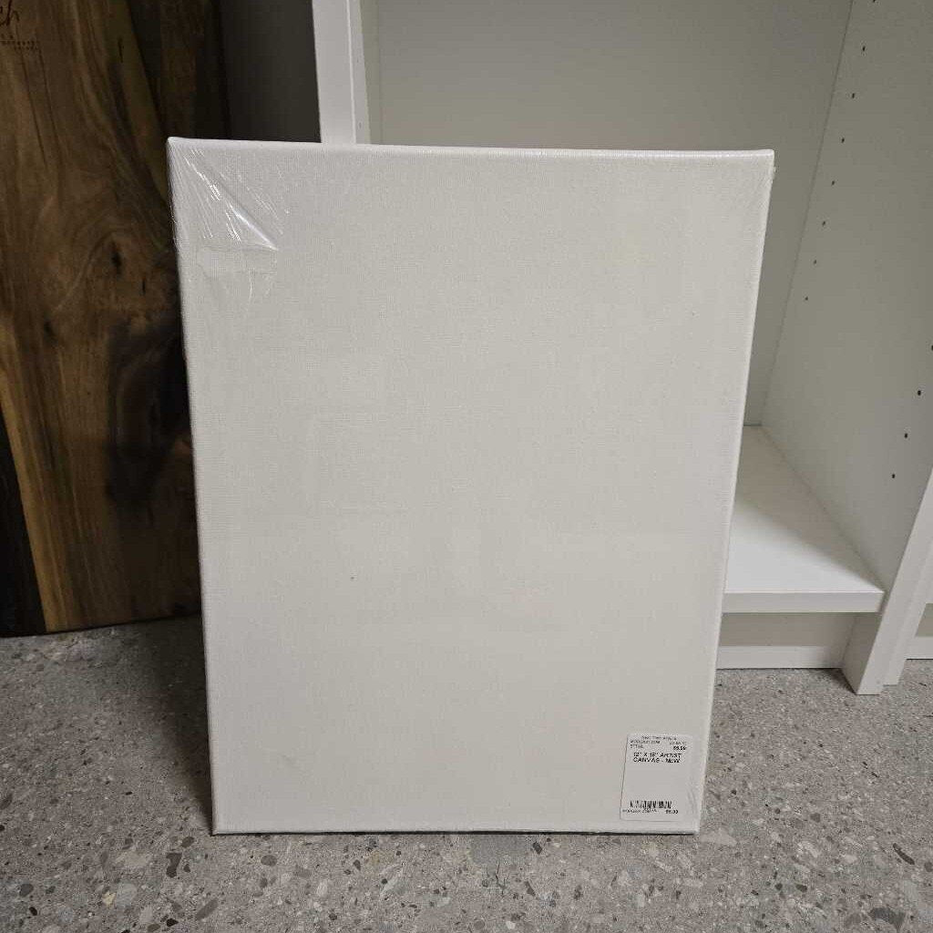 12" X 16" ARTIST CANVAS - NEW