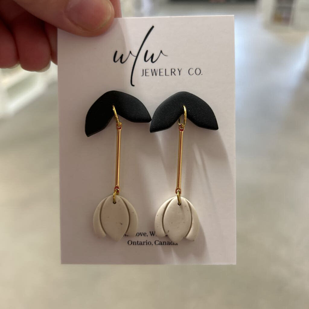 REVERSE TULIPS - BLK