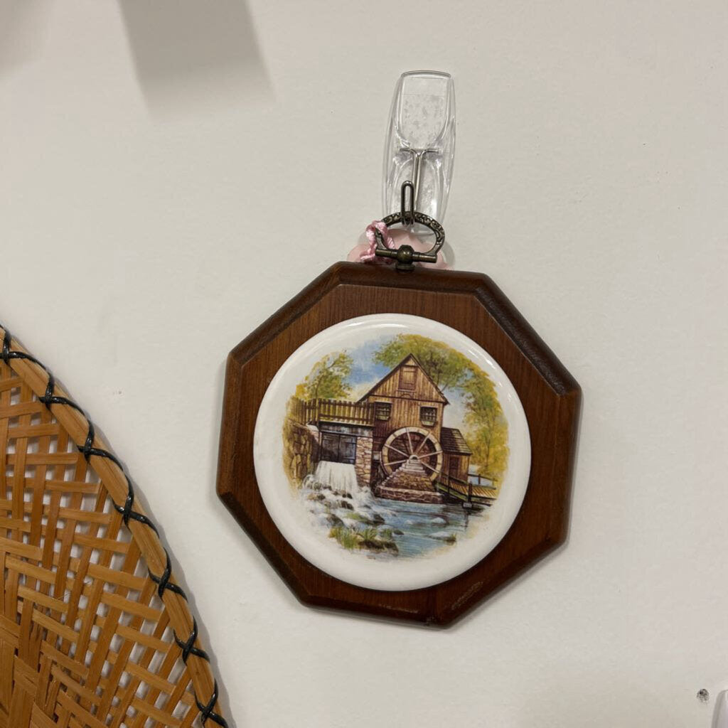 Wood Wall Art - Water Mill
