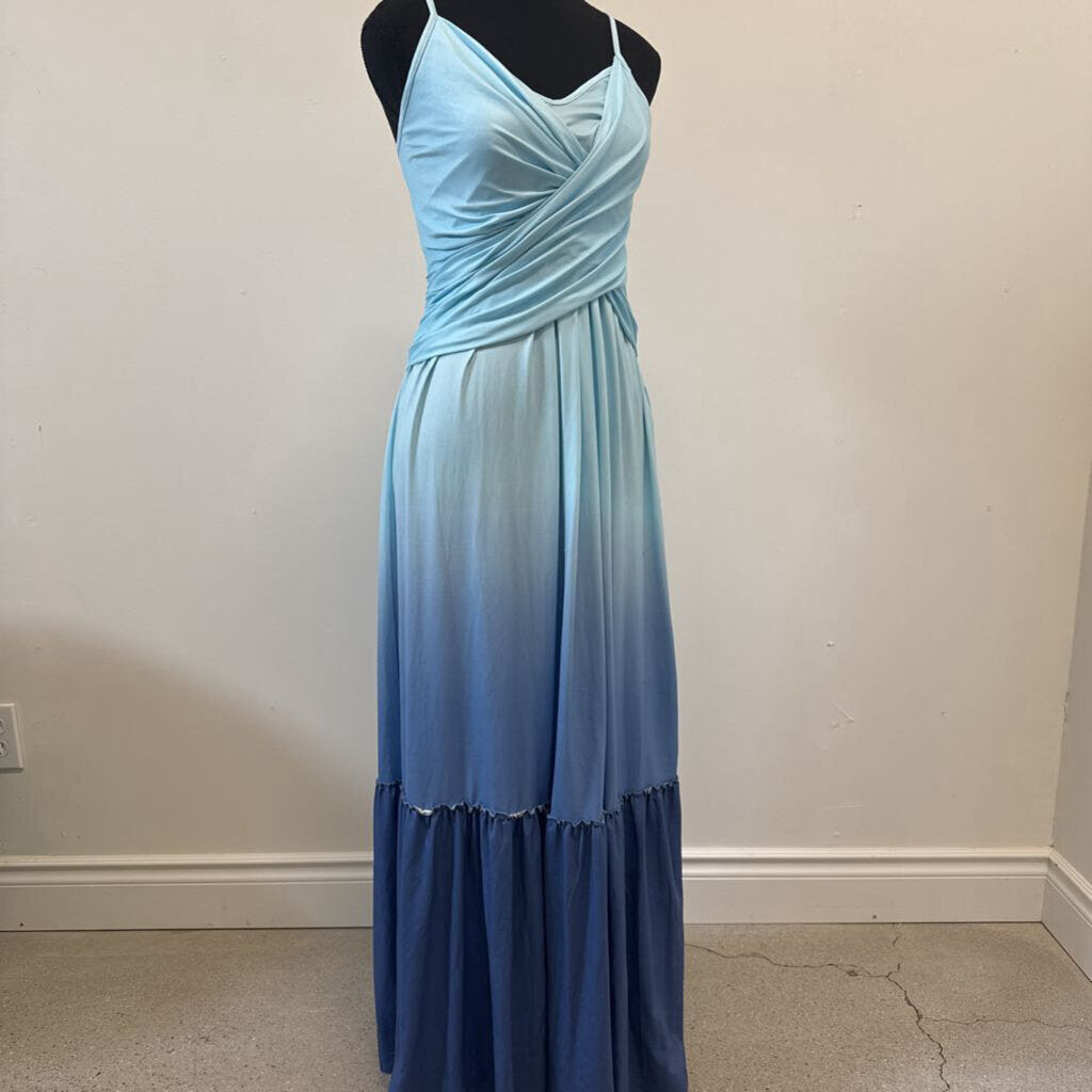 MISS LOOK BLUE MAXI DRESS