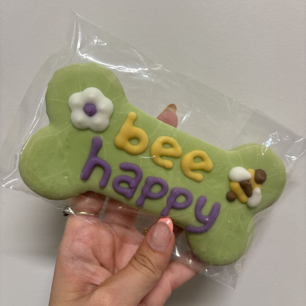 Dog Biscuit - Bee Happy Bone
