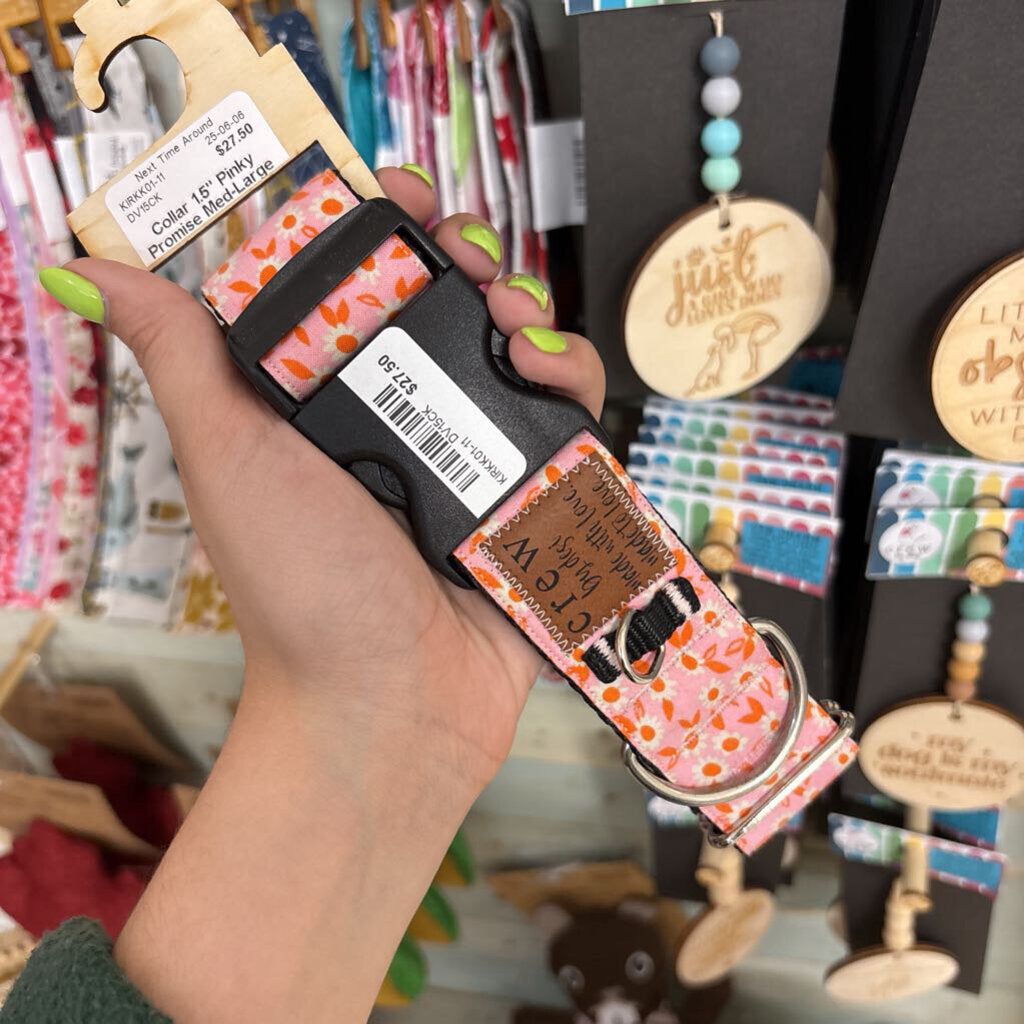 Collar 1.5" Pinky Promise