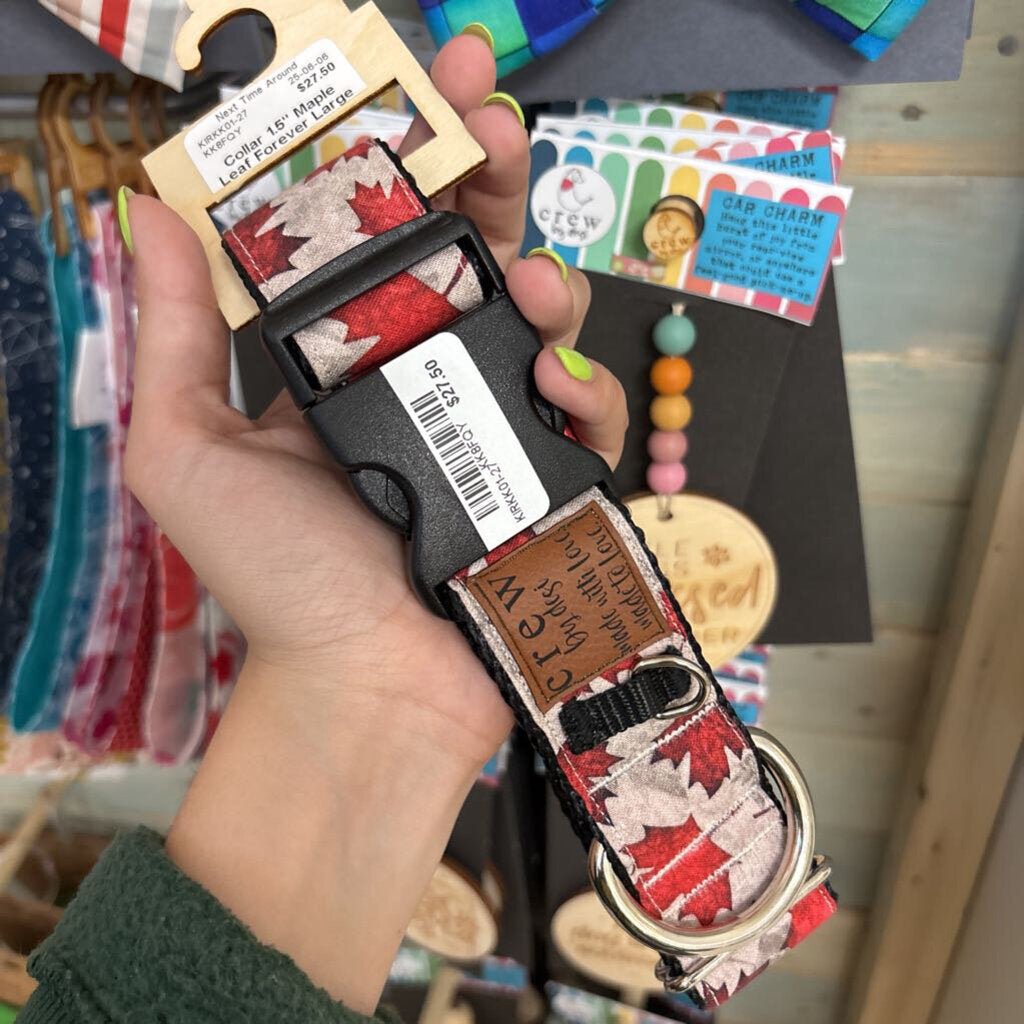 Collar 1.5" Maple Leaf Forever