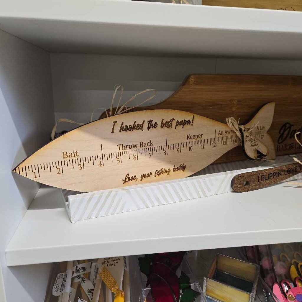FISH RULER - BEST PAPA