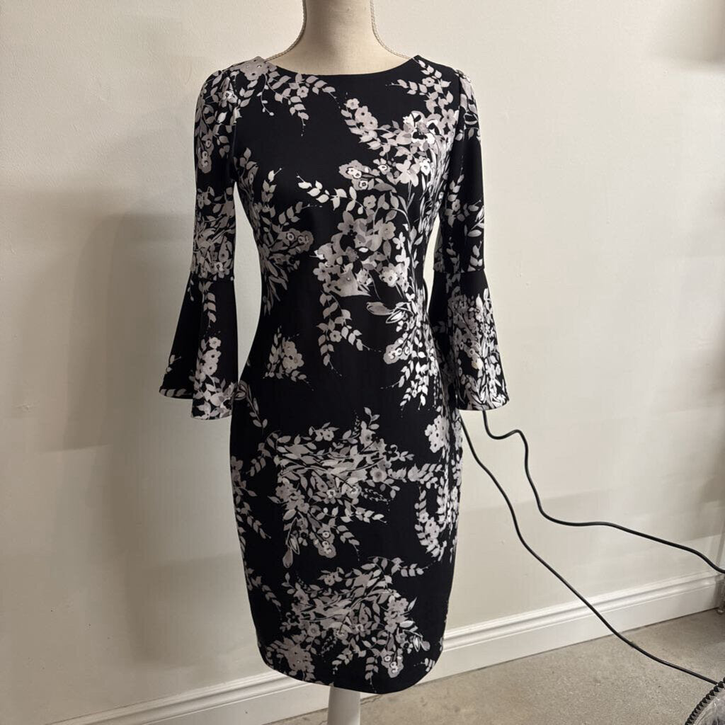 CALVIN KLEIN FLORAL DRESS