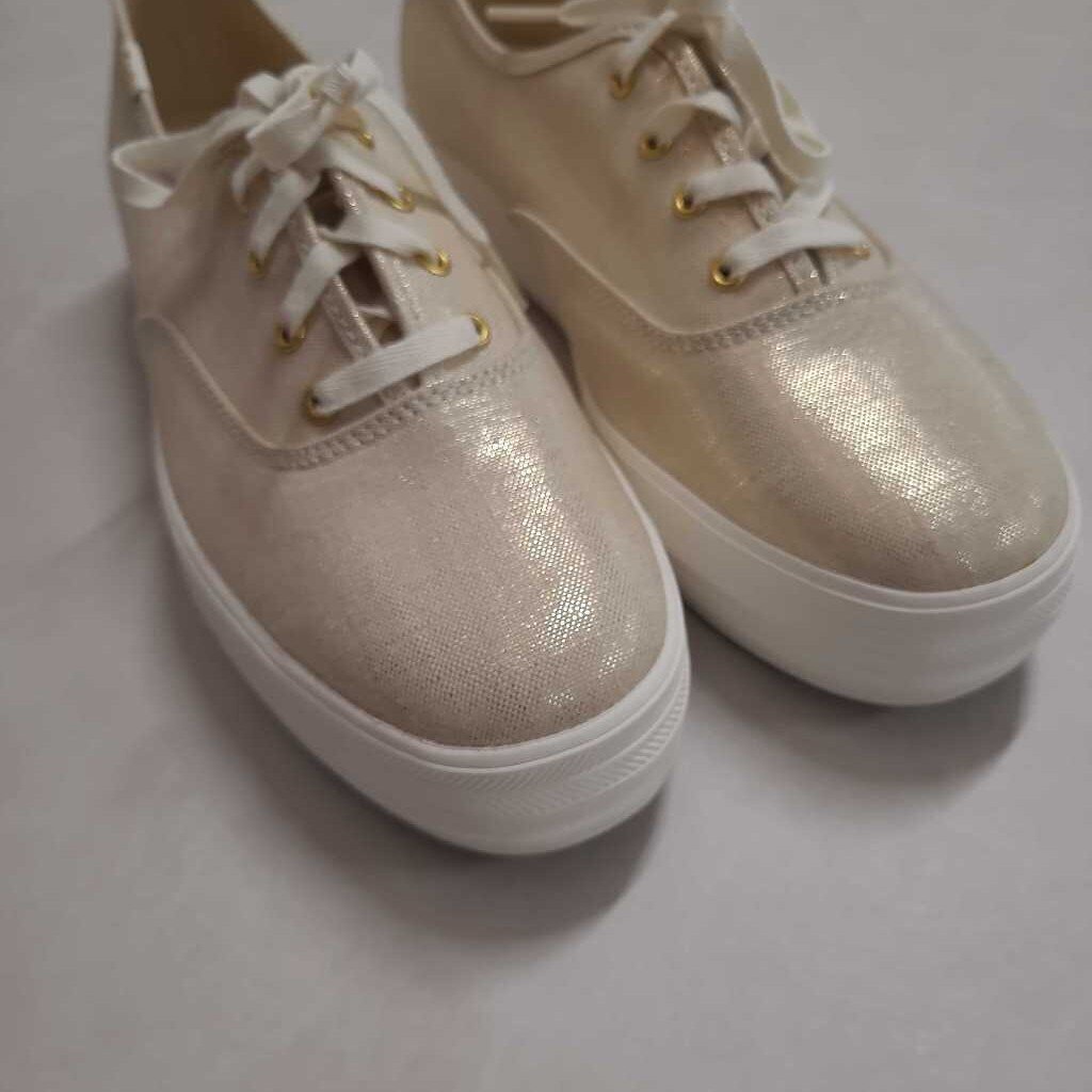 GOLD PLATFORM KEDS