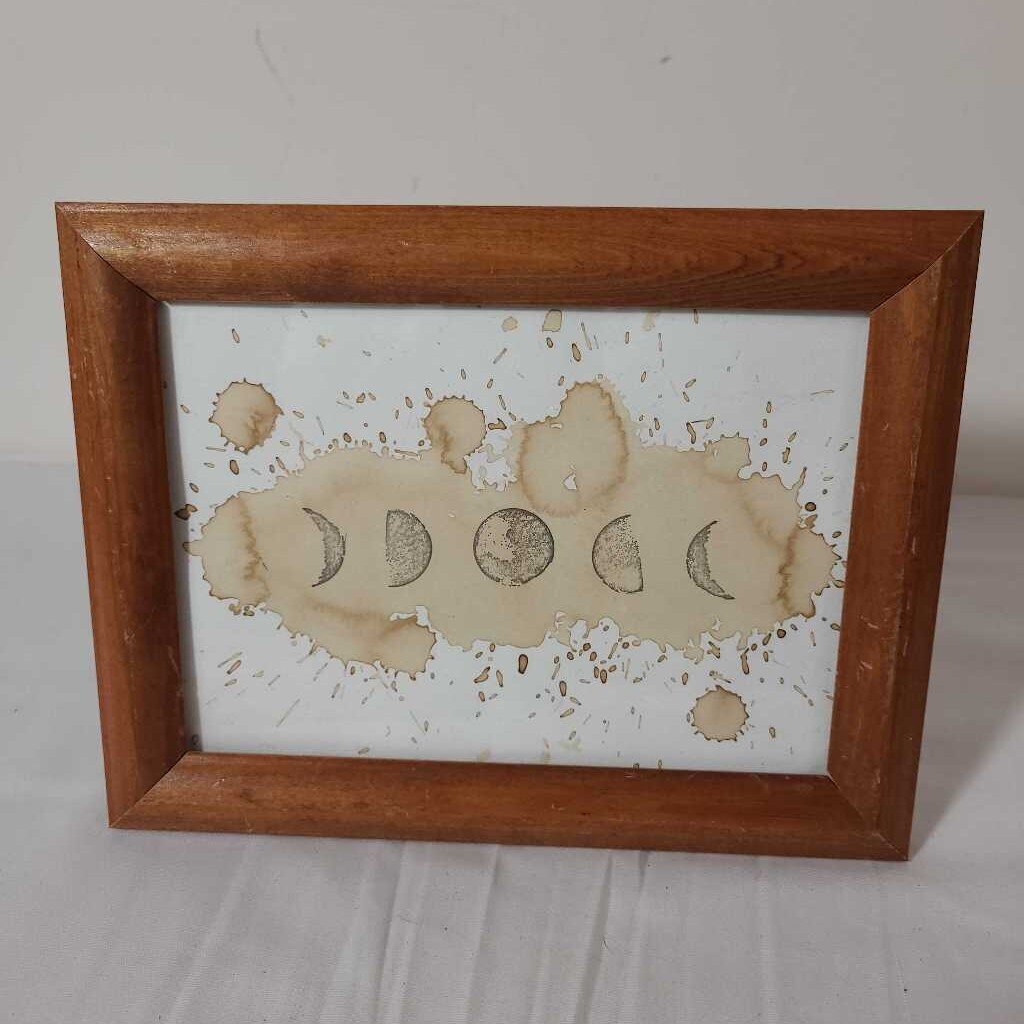 MOON PHASES COFFEE ART