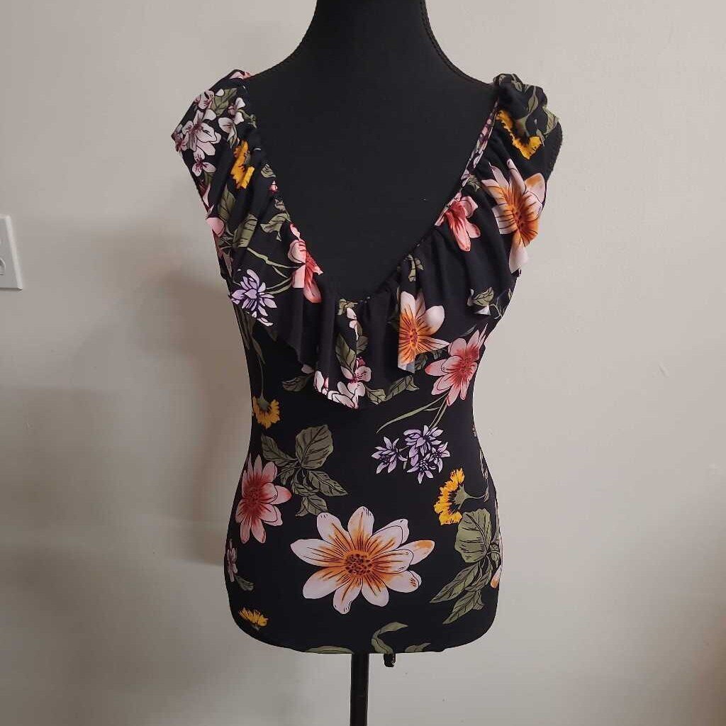 GUESS FLORAL BODYSUIT