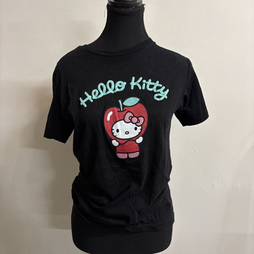 HELLO KITTY BLACK TEE
