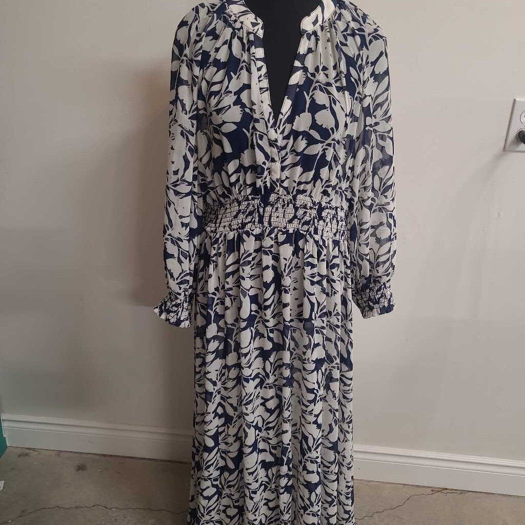 TIERED FLORAL MAXI DRESS WITH SLIP