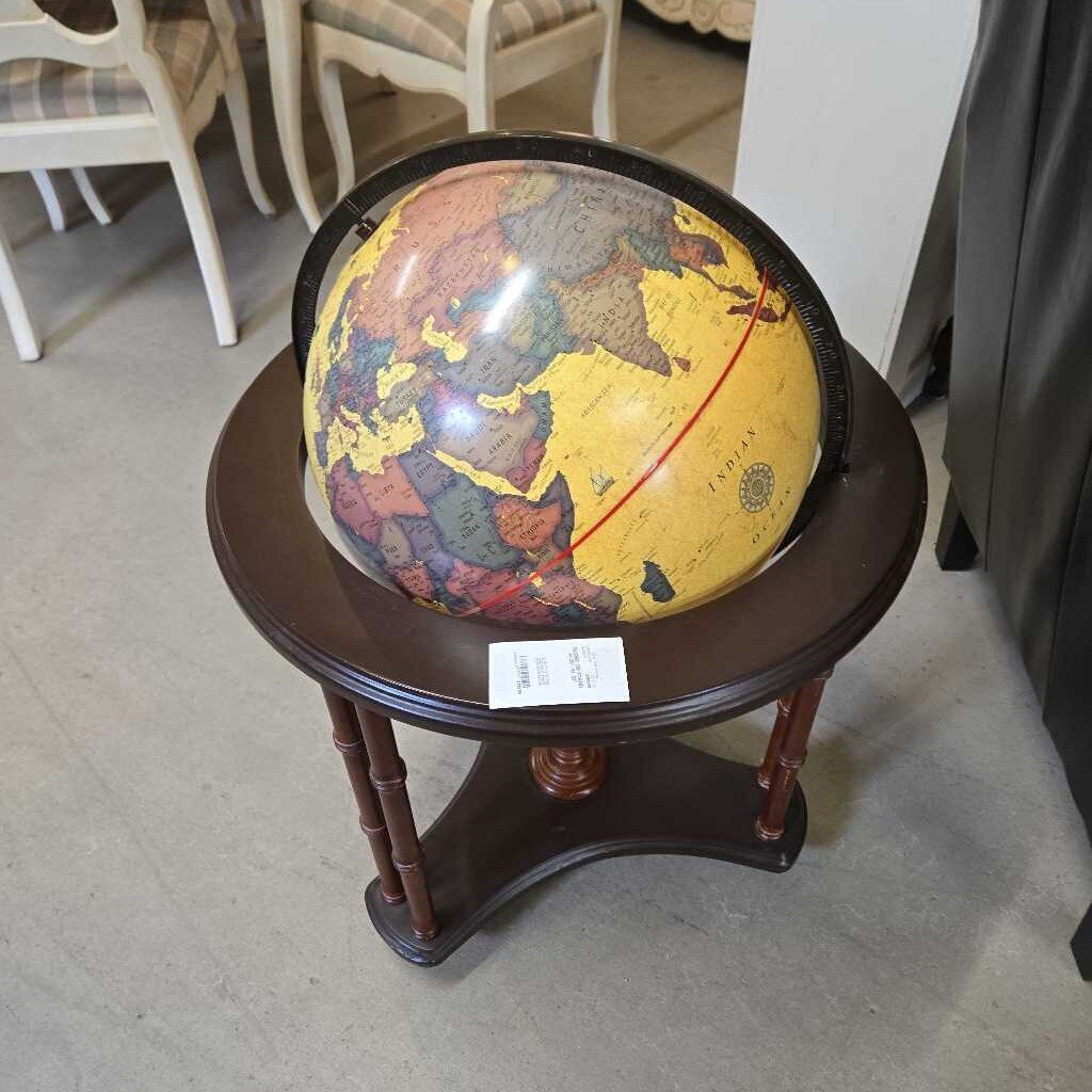 GLOBE ON STAND