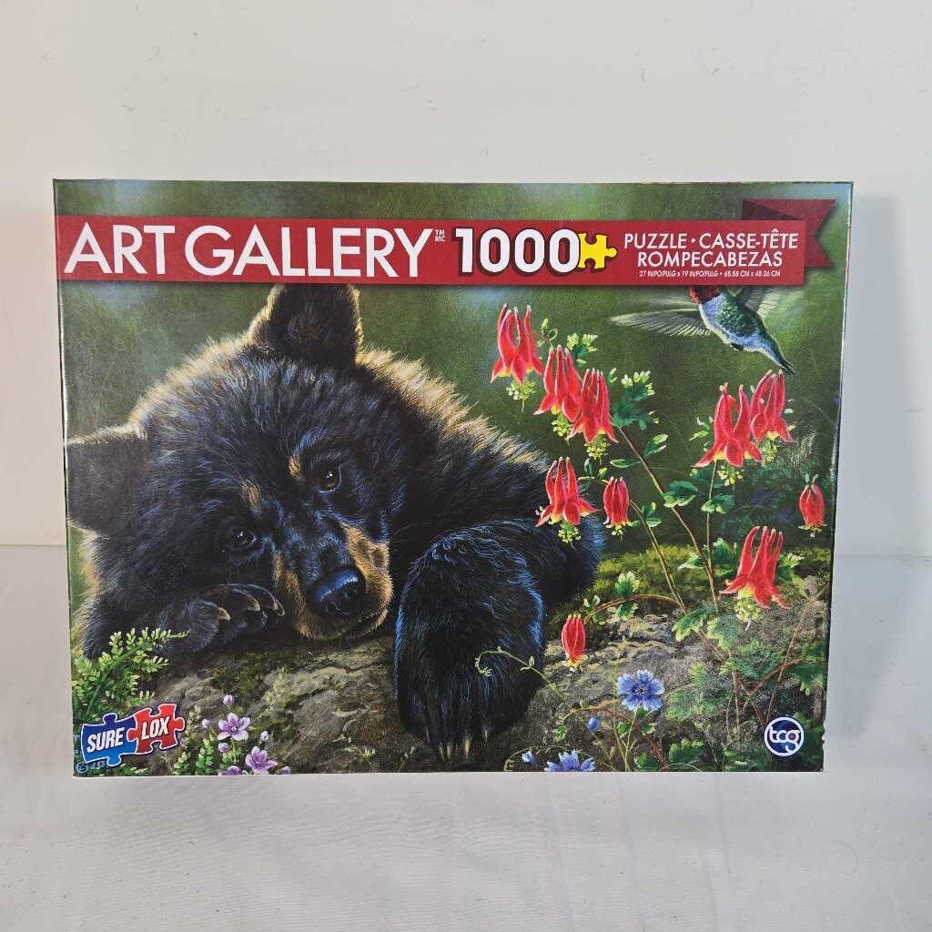 ART GALLERY 1000PC PUZZLE - BEAR