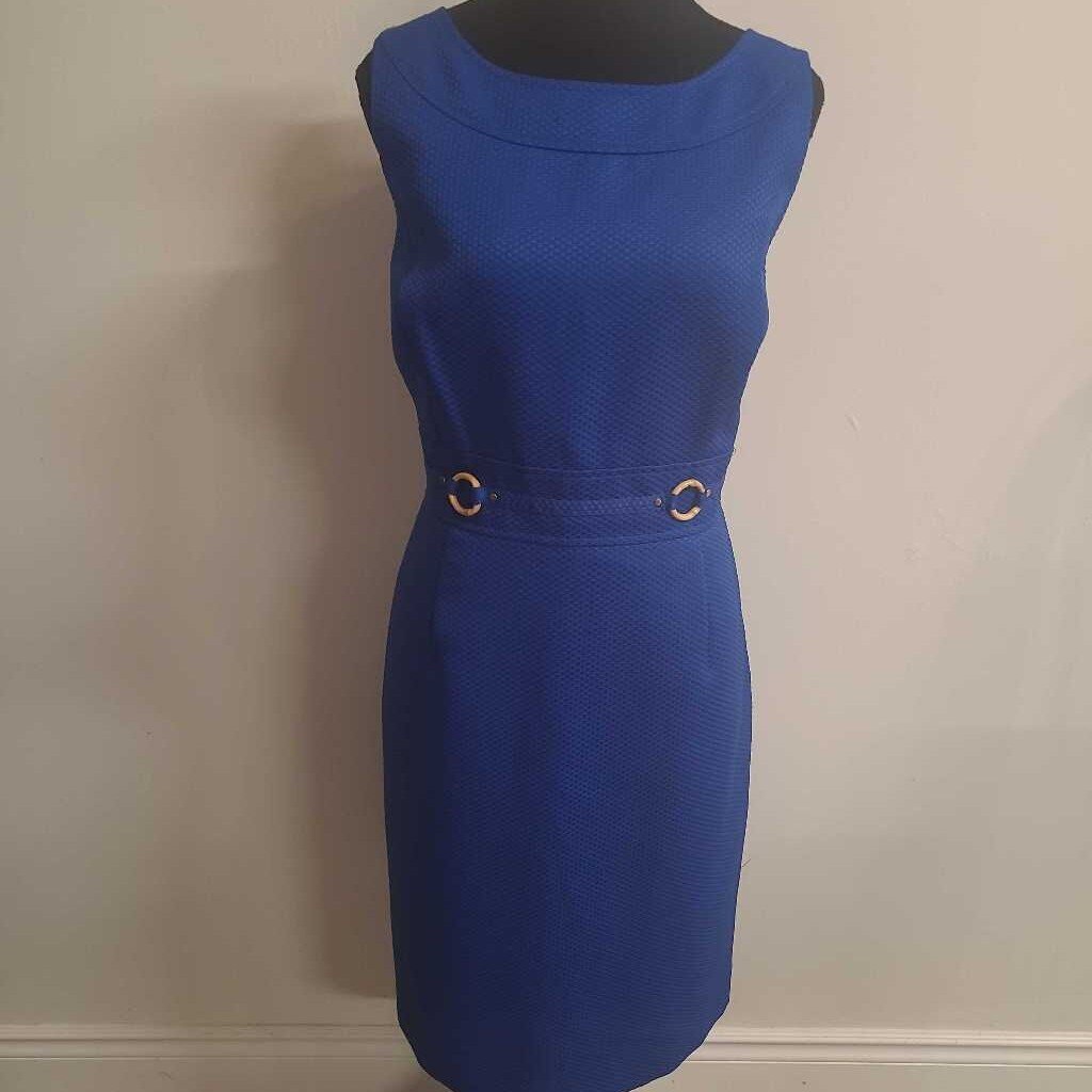 ROYAL BLUE SLEEVELESS DRESS