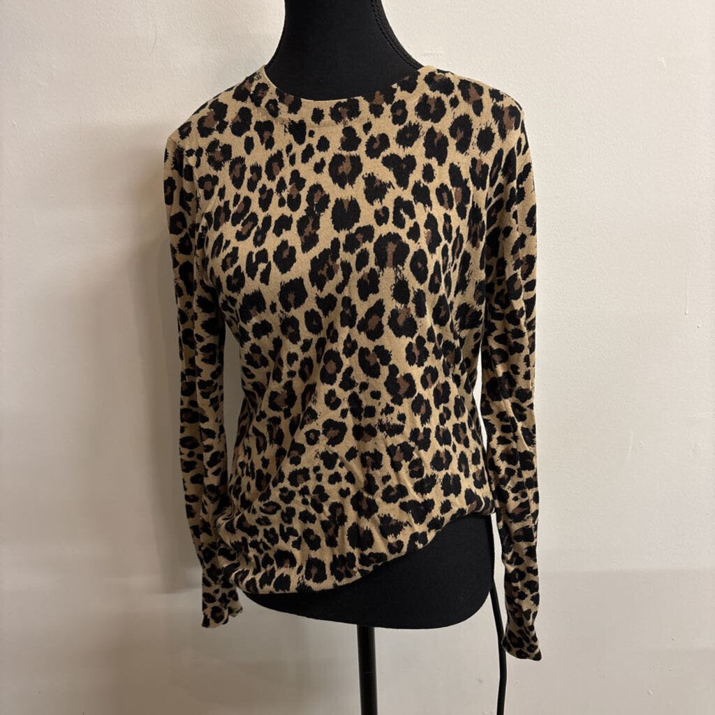CHEETAH PRINT SWEATER
