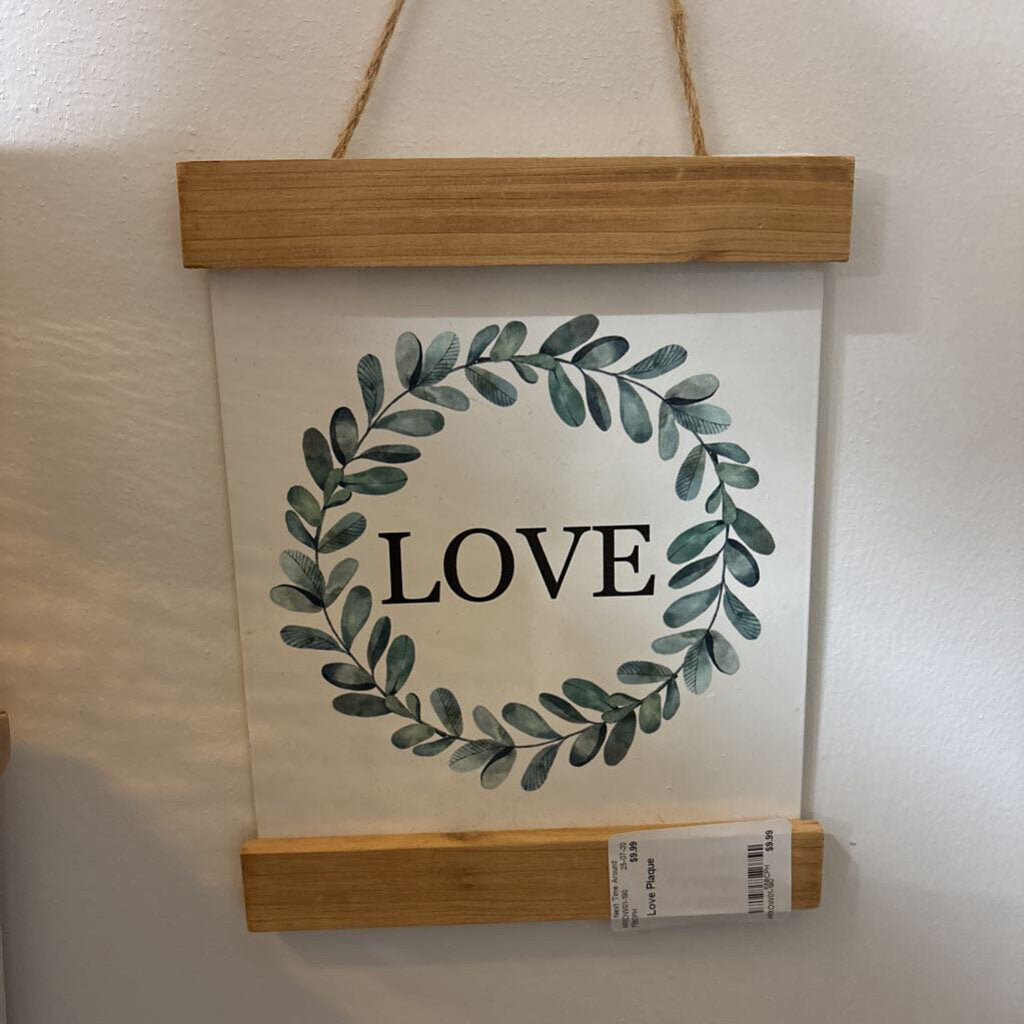 Love Plaque