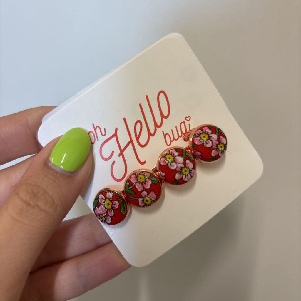 BARRETTES - CHERRY BLOSSOMS