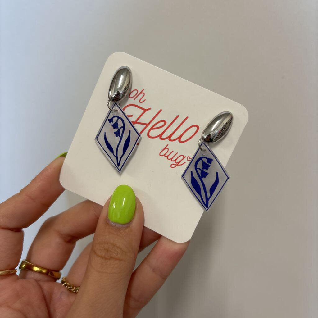 FOLKART EARRINGS - LILY