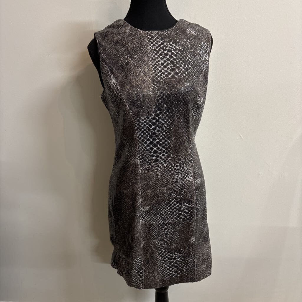 NWT SEQUIN FAUX SNAKE SKIN DRESS
