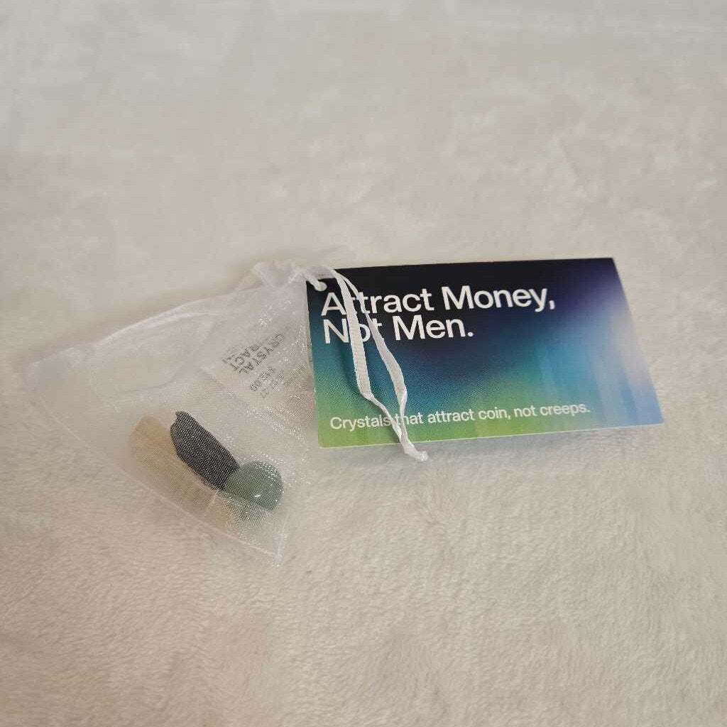 SASSY CRYSTAL PACKS-ATTRACT MONEY NOT MEN