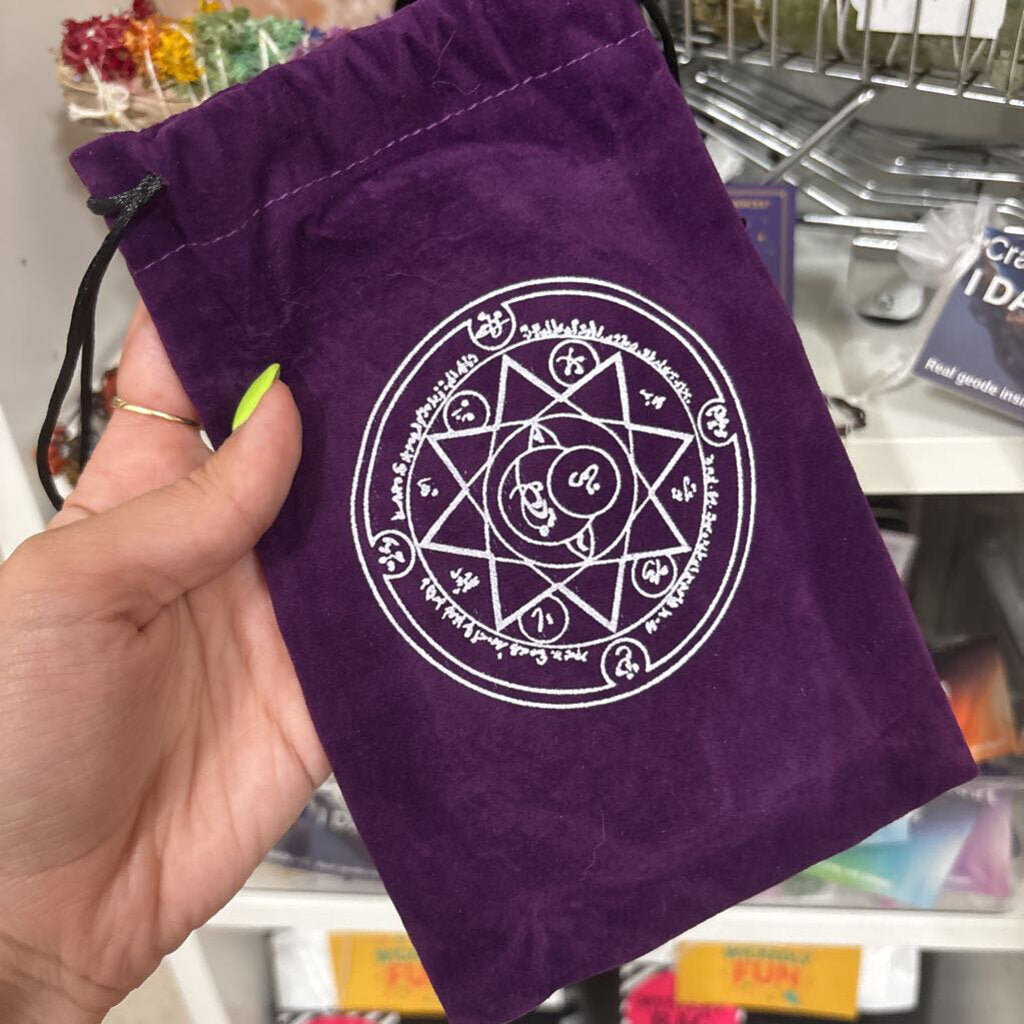 VELVET TAROT CARD HOLDER