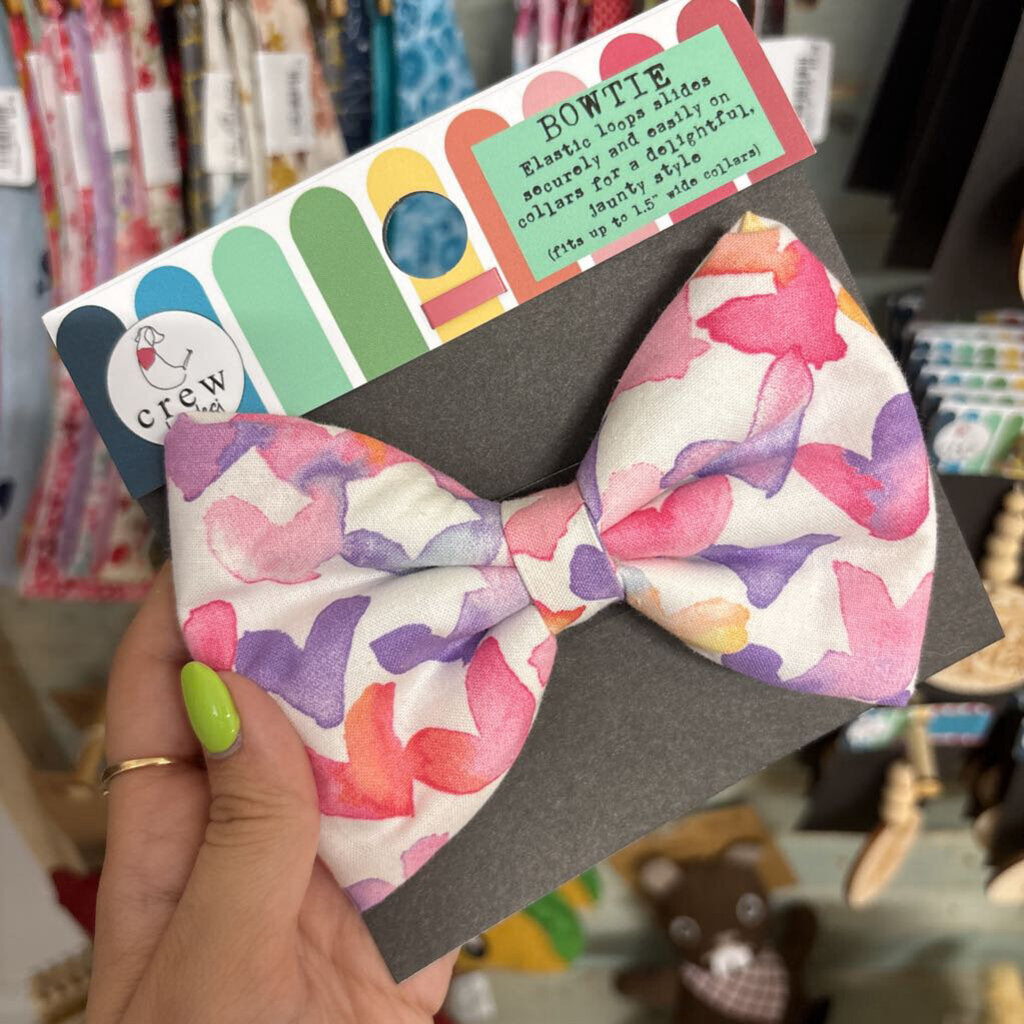 Bowtie - Watercolour Hearts