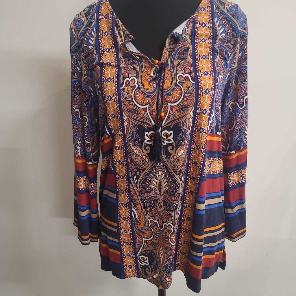 MULTI COLORED TOP