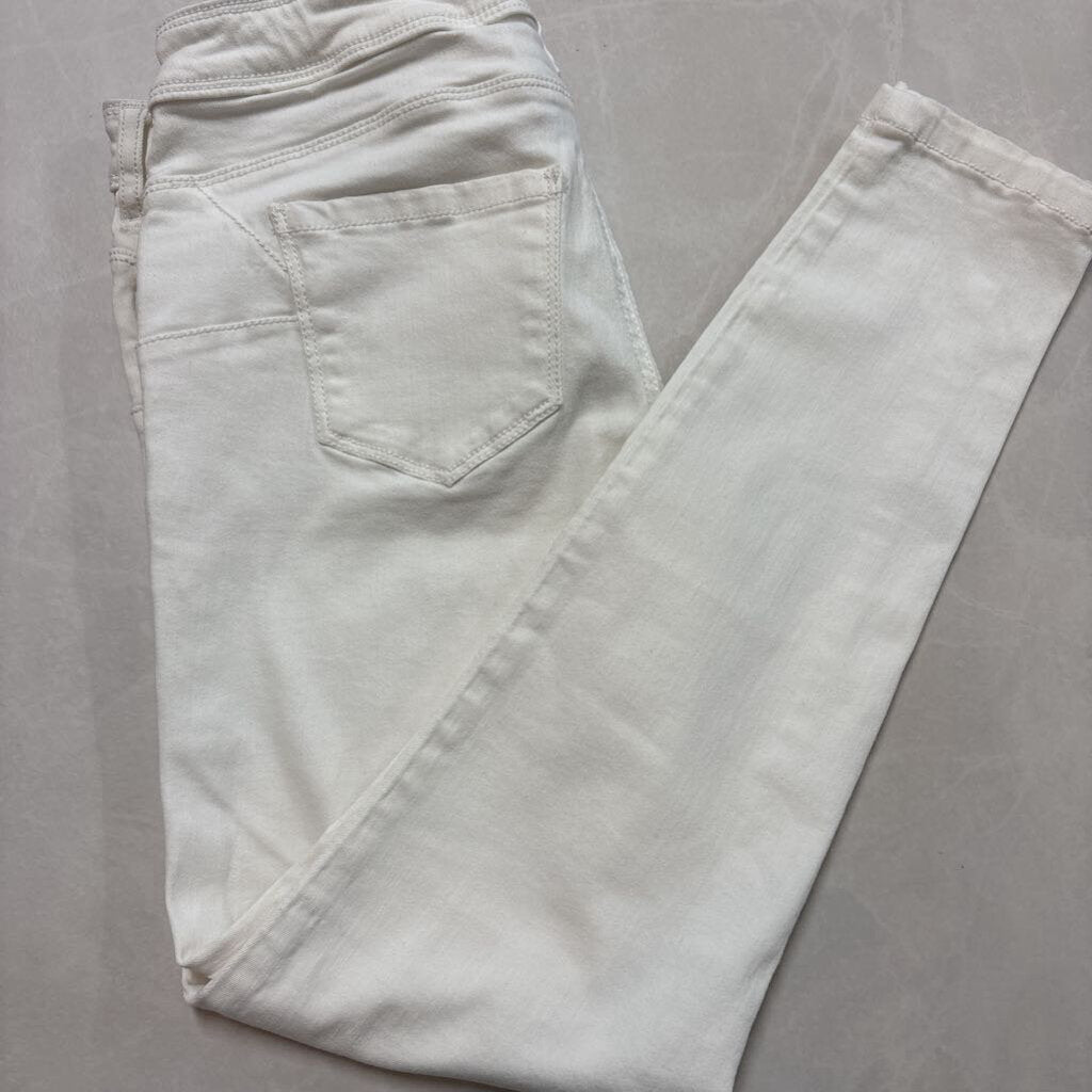WHITE SUKO SKINNY JEANS