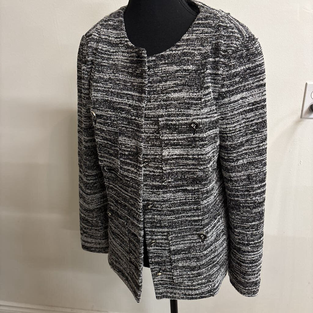 KARL LAGERFELD TEXTURED BLAZER