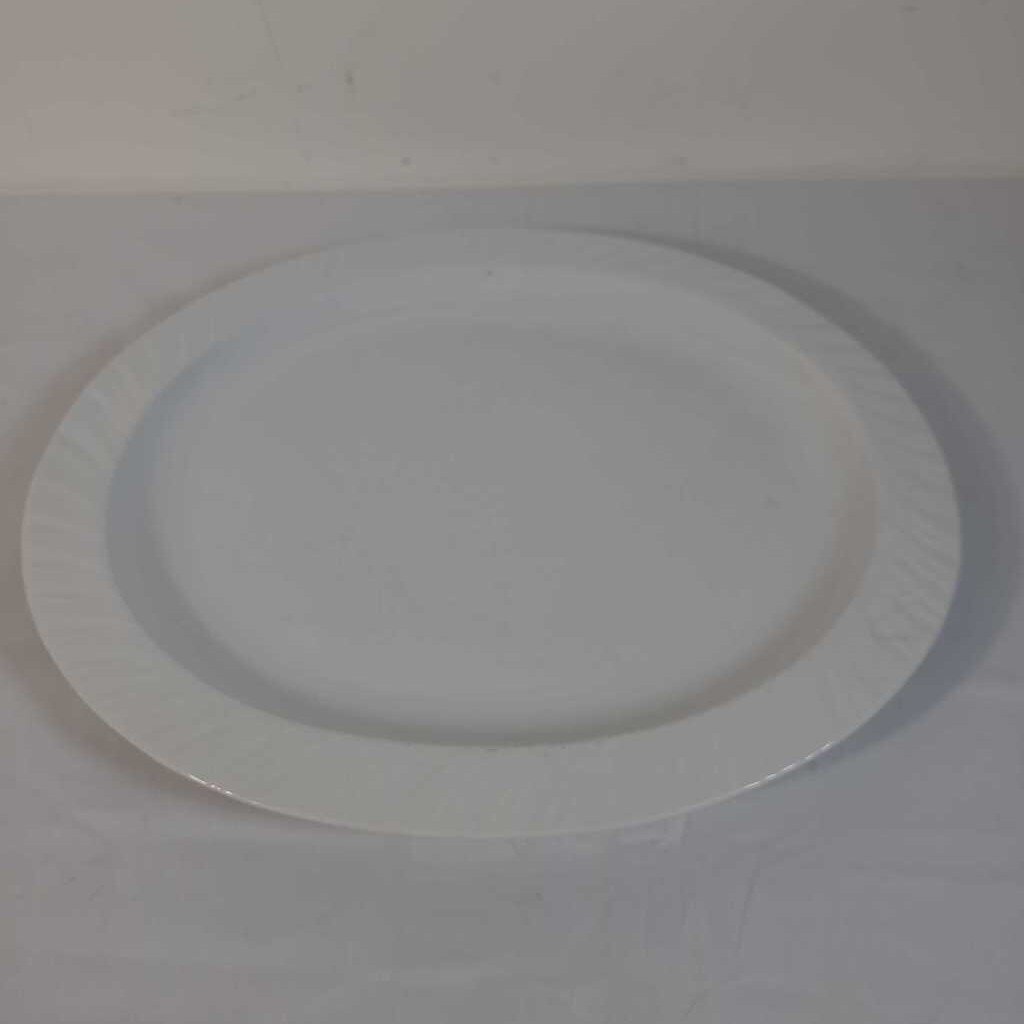WHITE PLATTER