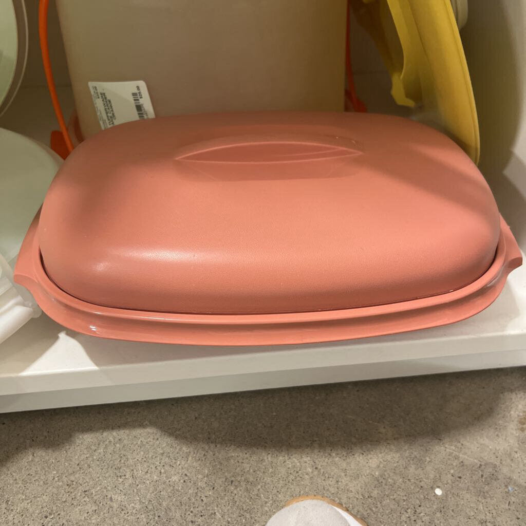 TUPPERWARE STEAMER- SALMON/PINK