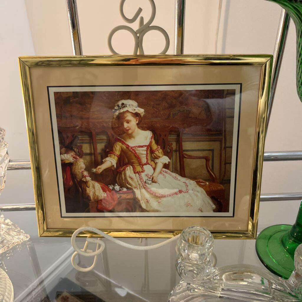 VINTAGE REPRO THE DOLLS TEA PARTY