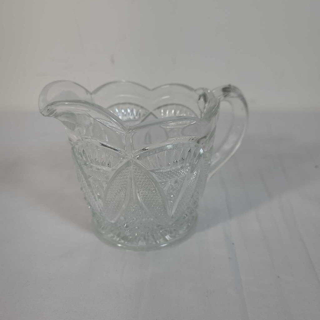CUT GLASS CREAMER