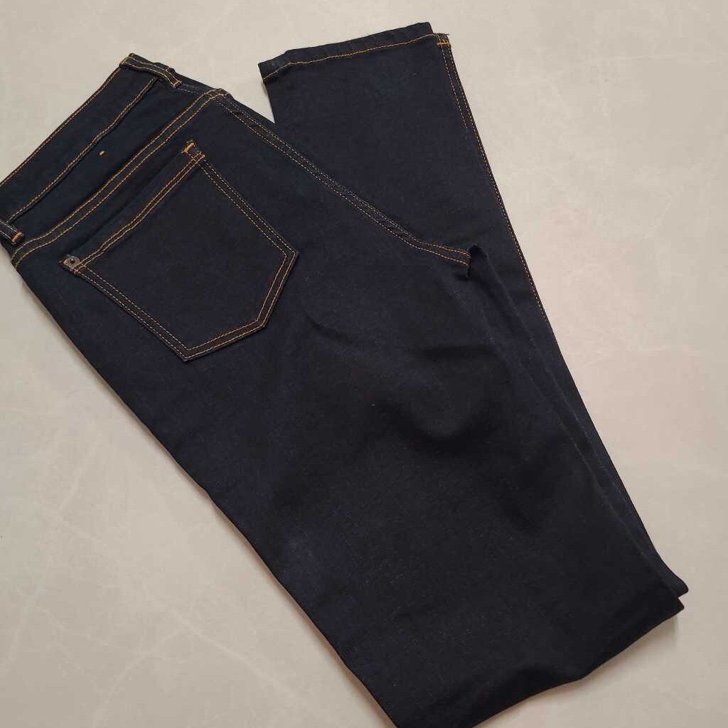 DARK WASH ROOTS JEANS