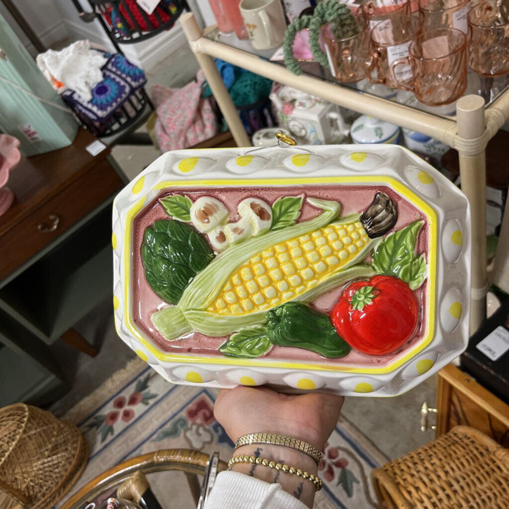 Ceramic Vegetable Art