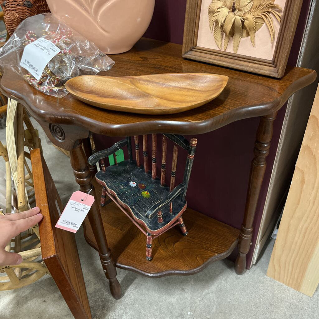 Half-Moon Side Table