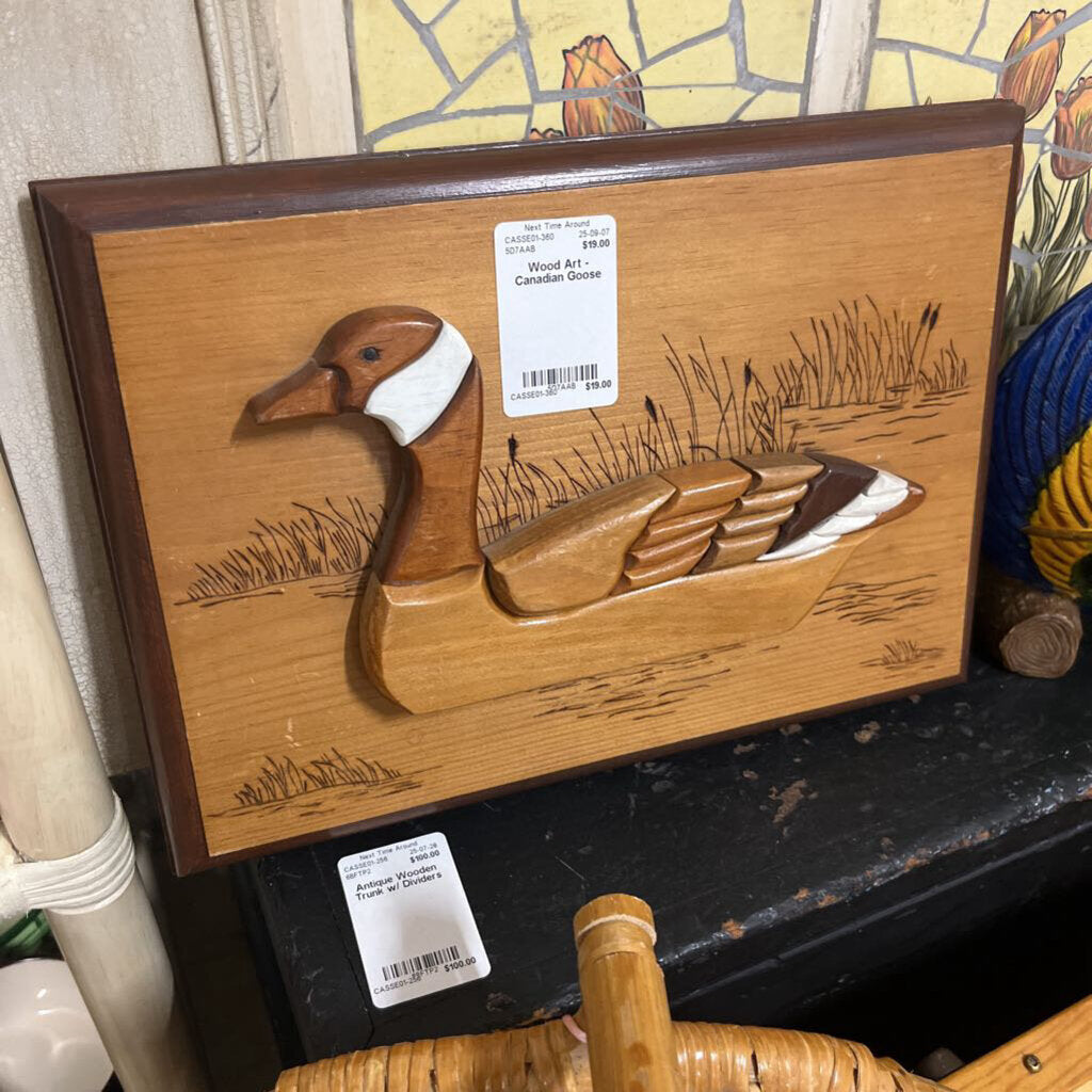 Wood Art - Canadian Goose