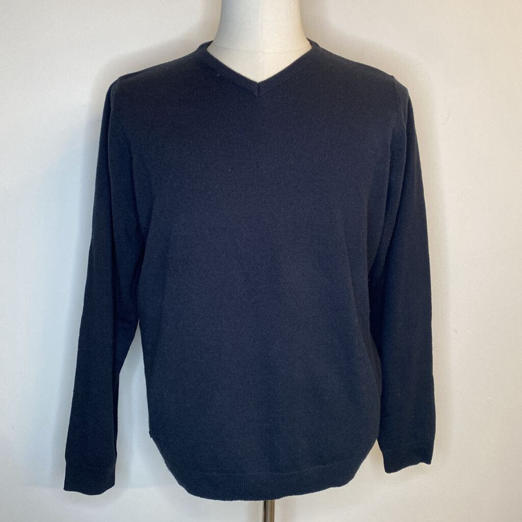 KENSINGTON EASTSIDE - NAVY V-NECK PULLOVER