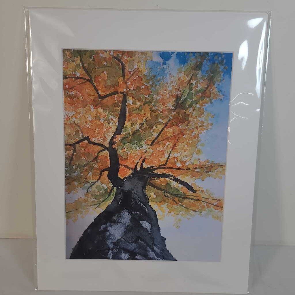 FALL LEAVES~WATER COLOUR