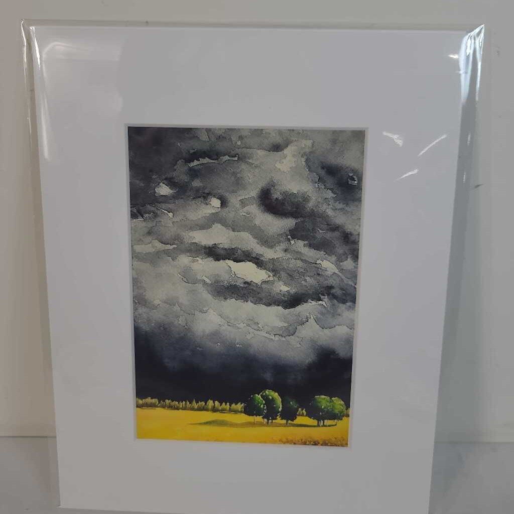 STORMY NIGHT~WATER COLOUR