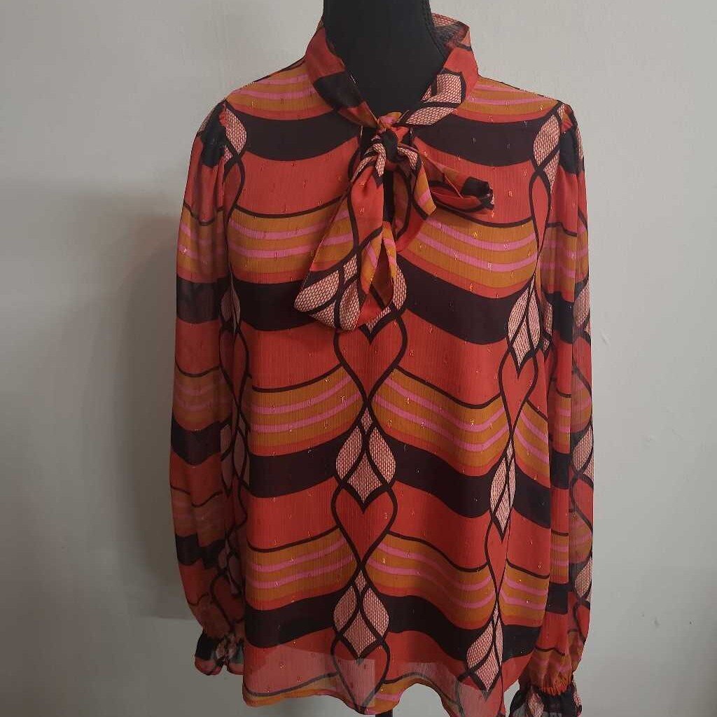 PATTERNED BLOUSE
