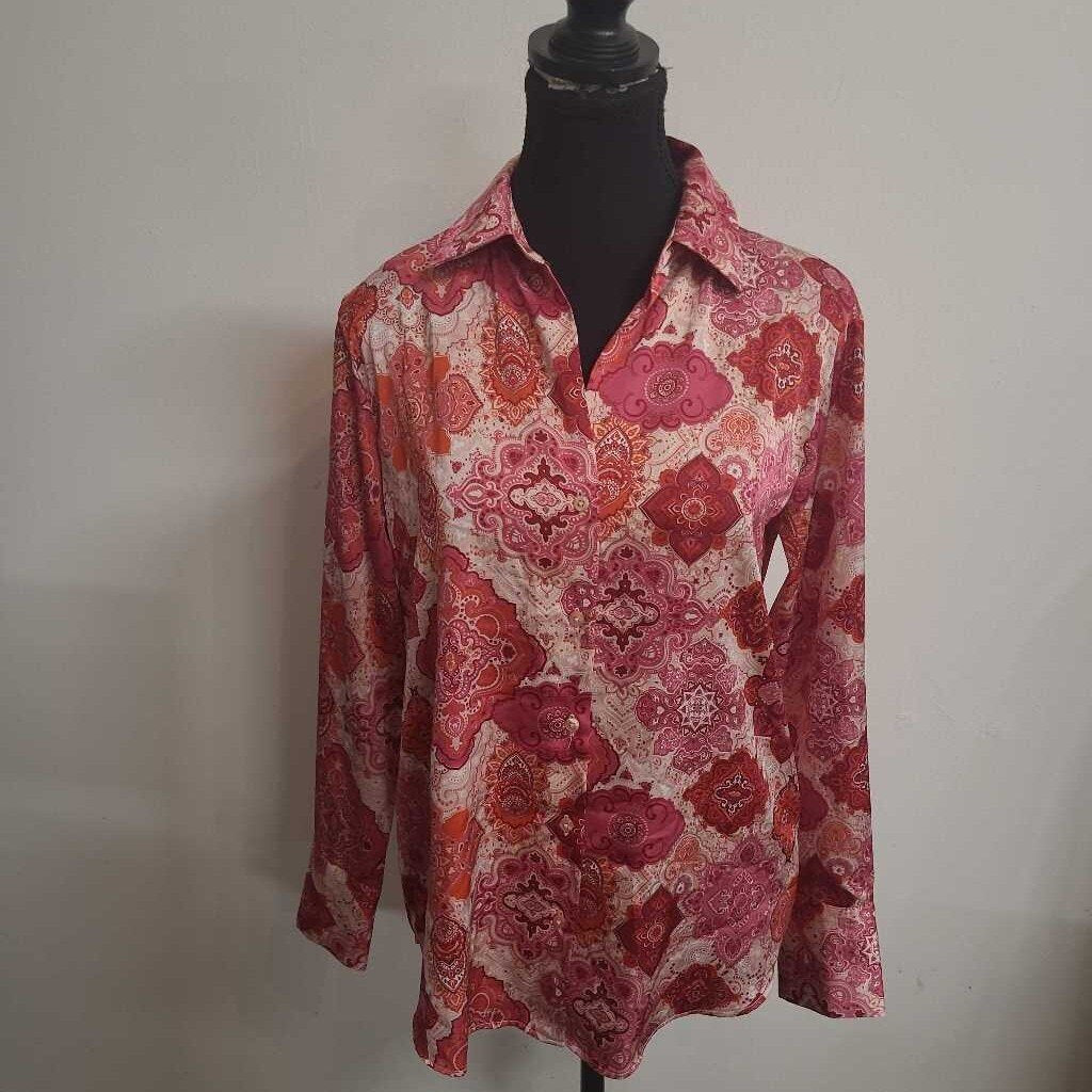 PATTERNED BLOUSE