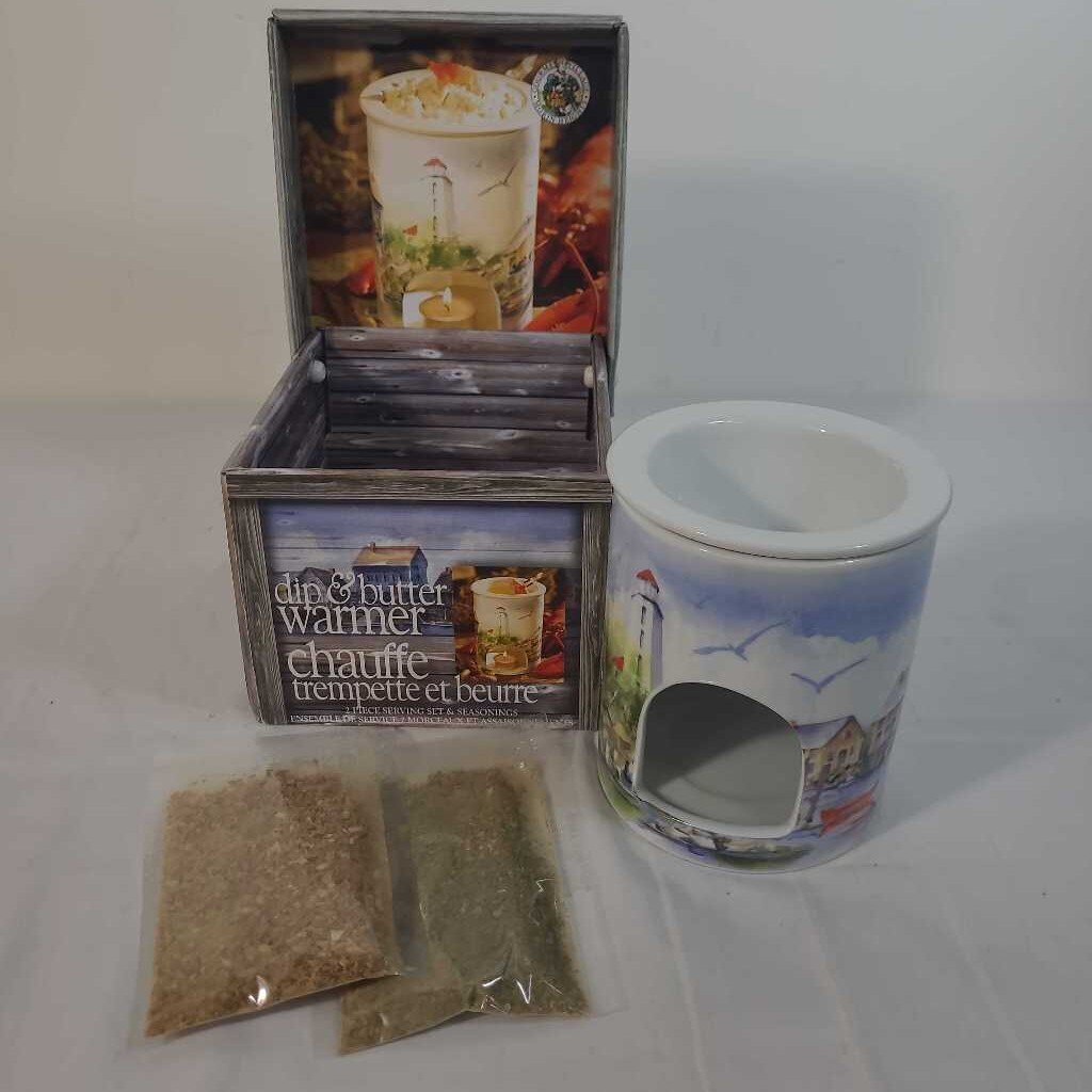 GOURMET VILLAGE DIP & BUTTER WARMER