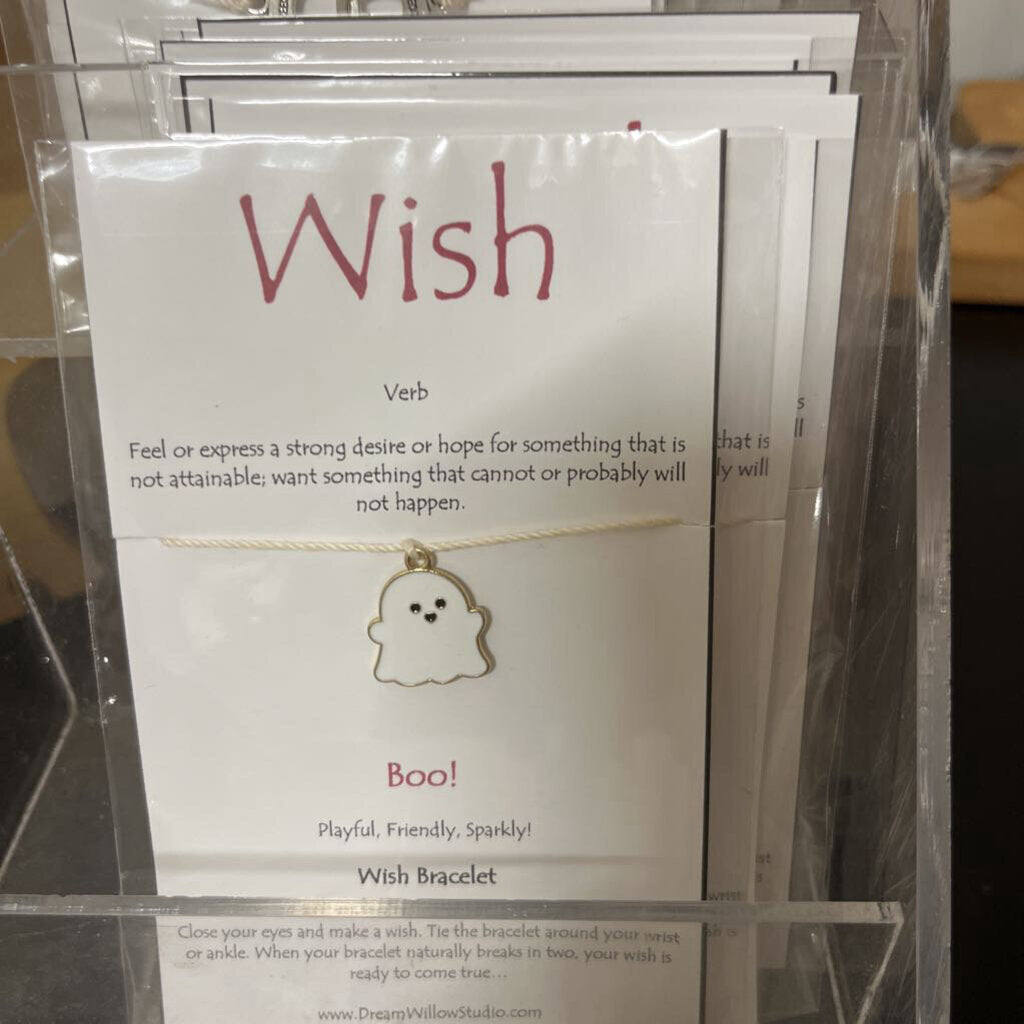 Wish Bracelet - Boo!